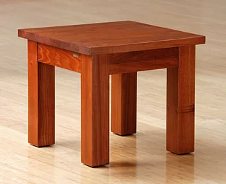 benson solid timber side table lamp table made in adelaide