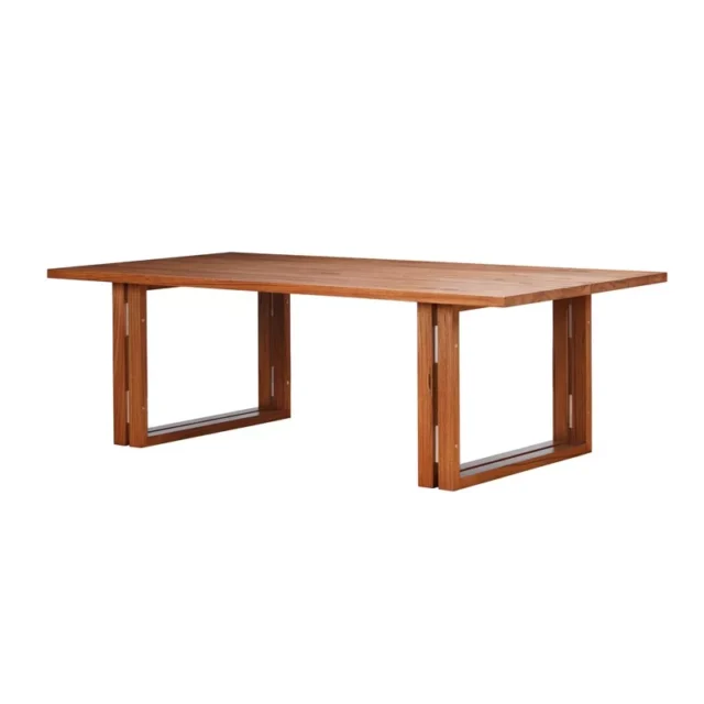 Henley dining table solid eucalypt timber