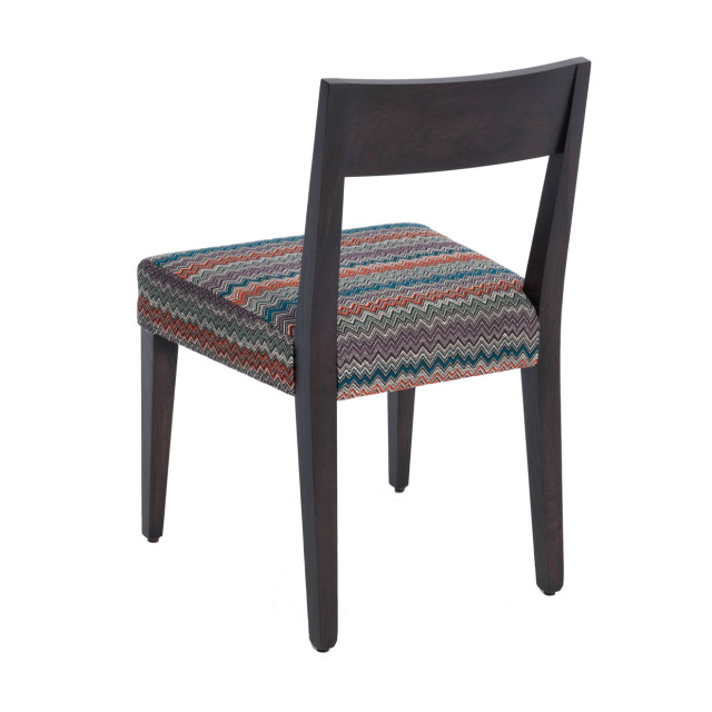 Tahoe timber chair - upholstered seat contemporary design
