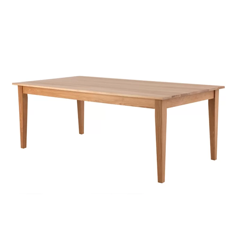 Beltana Solid Timber Dining Table In American Oak