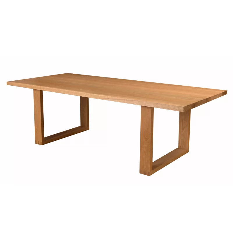 T325 solid timber newport dining table wooden legs
