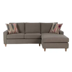 mclaren modular sofa adelaide grey fabric - with chase