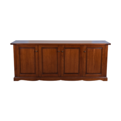 avignon sideboard cabinet 4 doors cherry wood