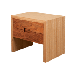 mclaren 2 drawer bedside table timber bedroom
