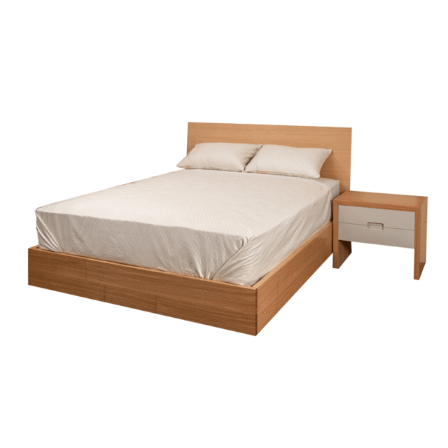 BR400 Hove Divan Bed - American Oak
