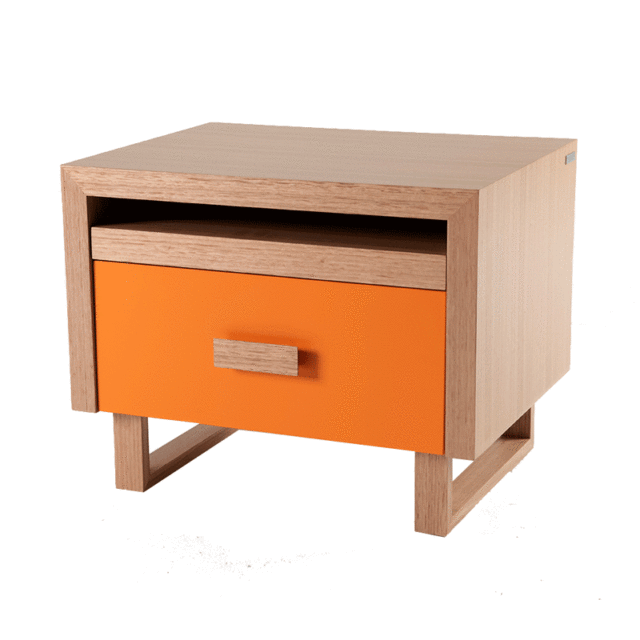 BR401 Hove bedside with pull out drawer