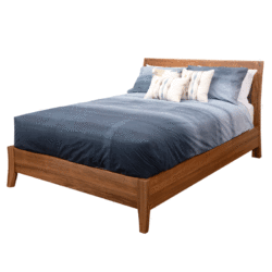 Queen Chess Bed in Solid Blackwood Timber