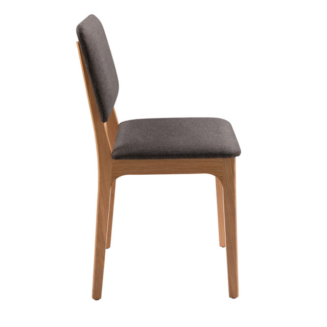 C141 Finn Chair Upholstered seat and half back 