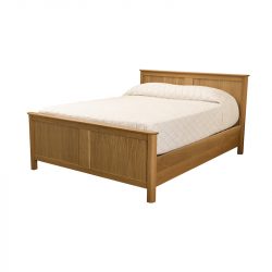Aldgate queen bed Adelaide - American oak natural solid timber