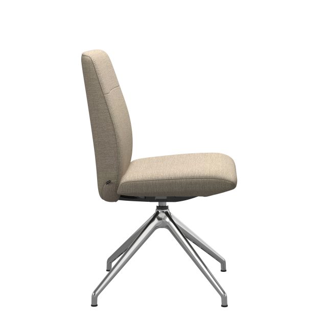 Stressless Chili Dining Chair 350S Legs- No Arm in Cream Leather