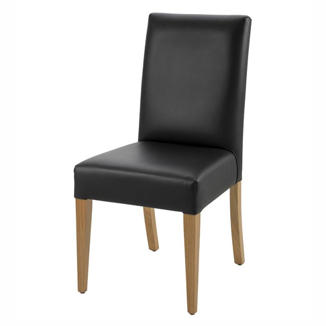 C85 Taylor dining chair fully upholstered leather 