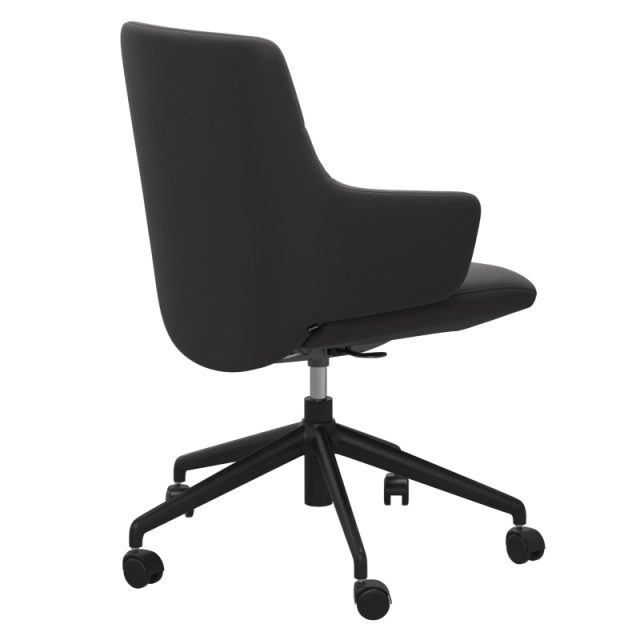 Chilli Office Chair Paloma Rock, Low Back with arms (L)