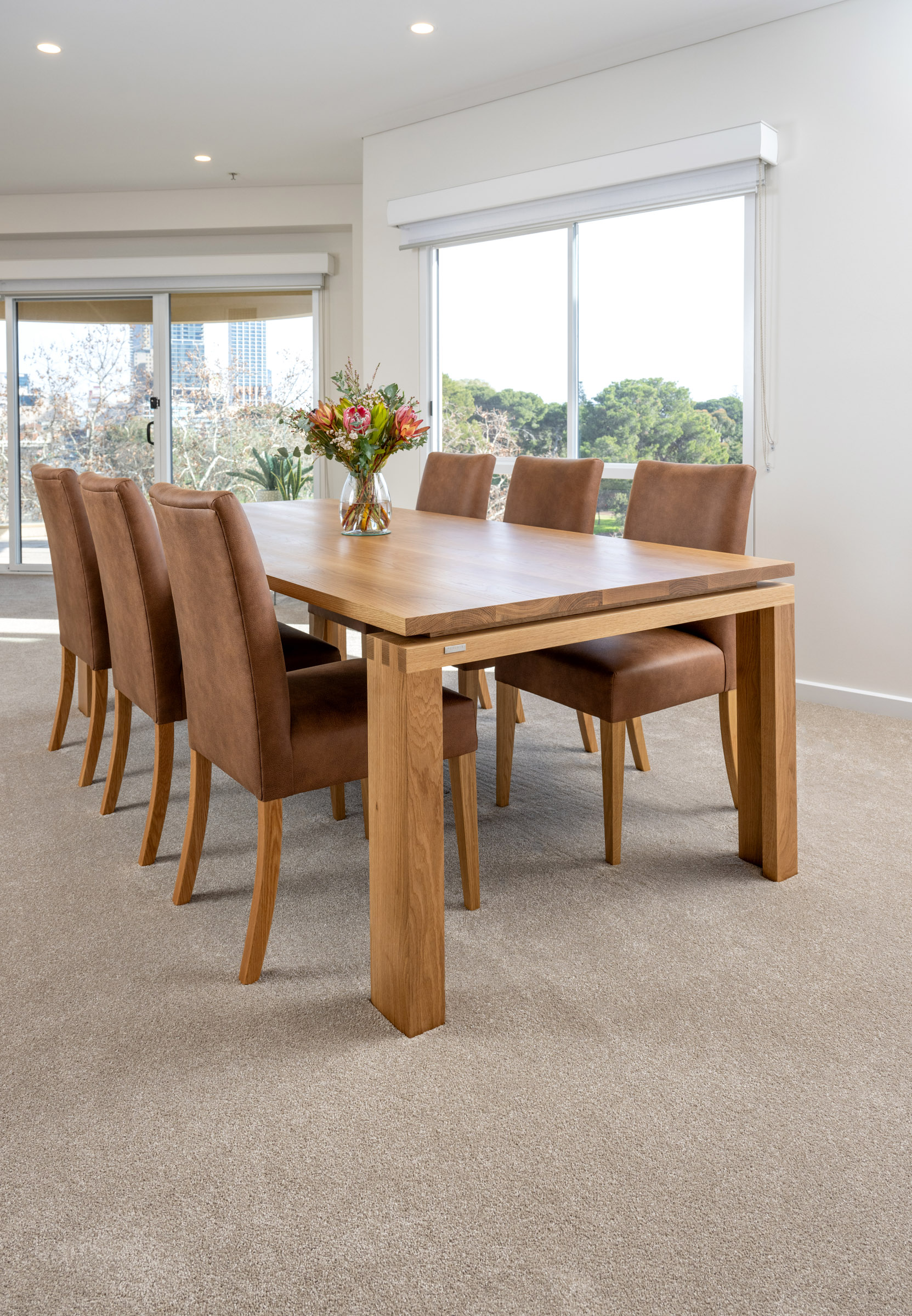 dinign table with 6 chairs dining set