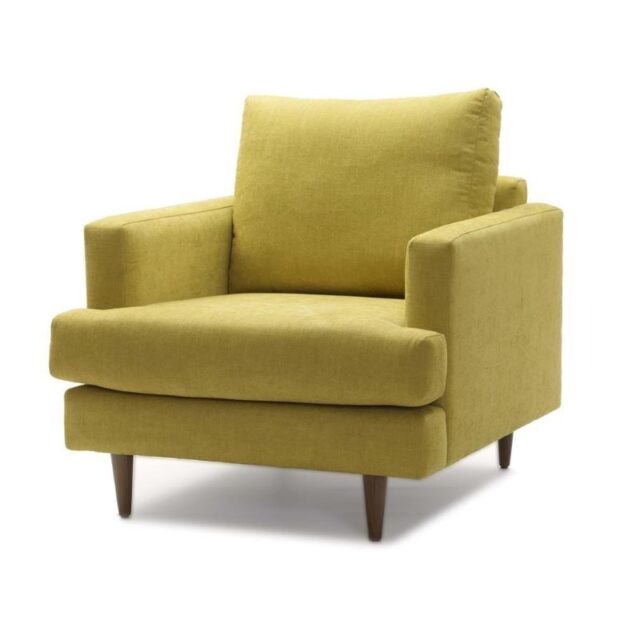 crawford range armchair yellow