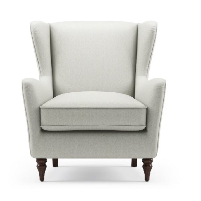 hadleigh wing chair light grey