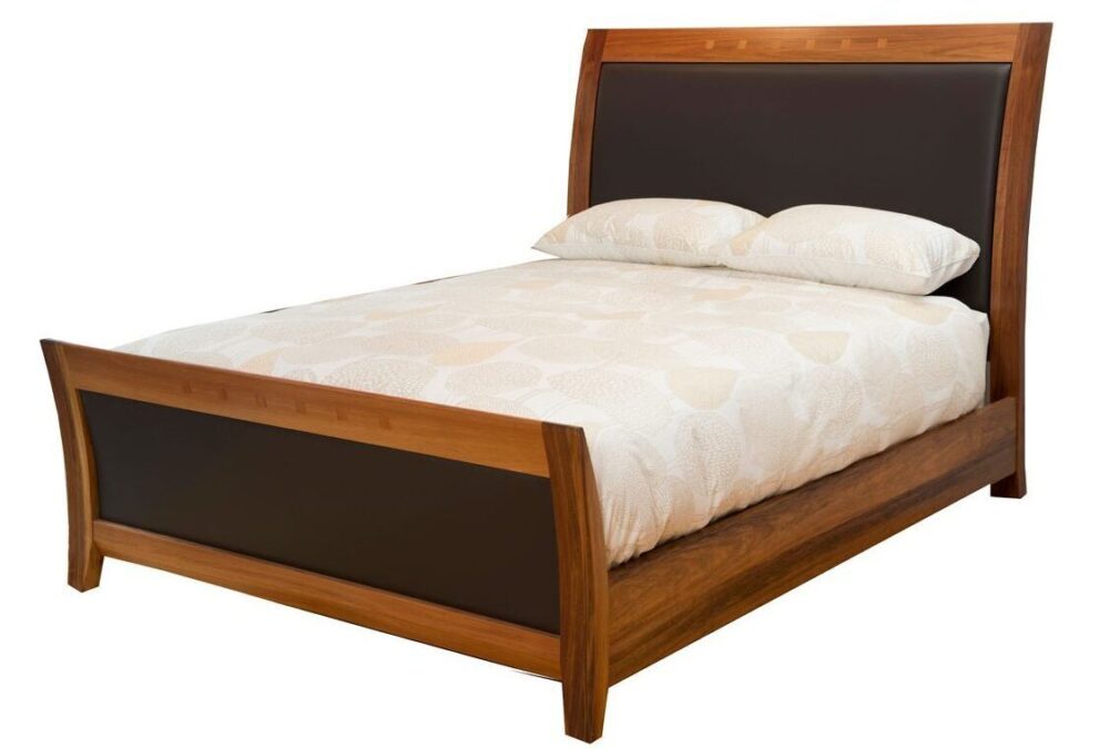 Chess High Bed - upholstered bedhead - bedroom furniture Adelaide