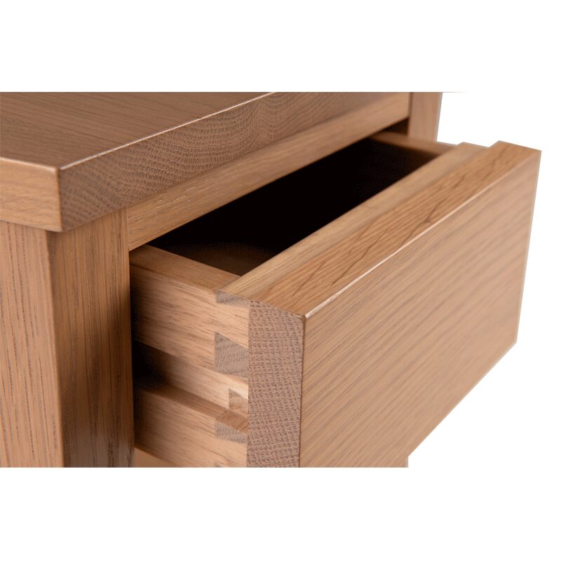 Loki Recliner table stressless recliner remote drawer - drawer detail