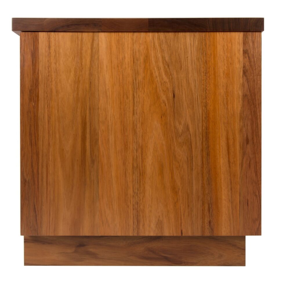 Blackwood end panel Entertainment cabinet