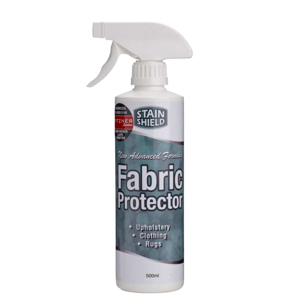 Stain shield fabric protector suitable for all fibres and fabrics