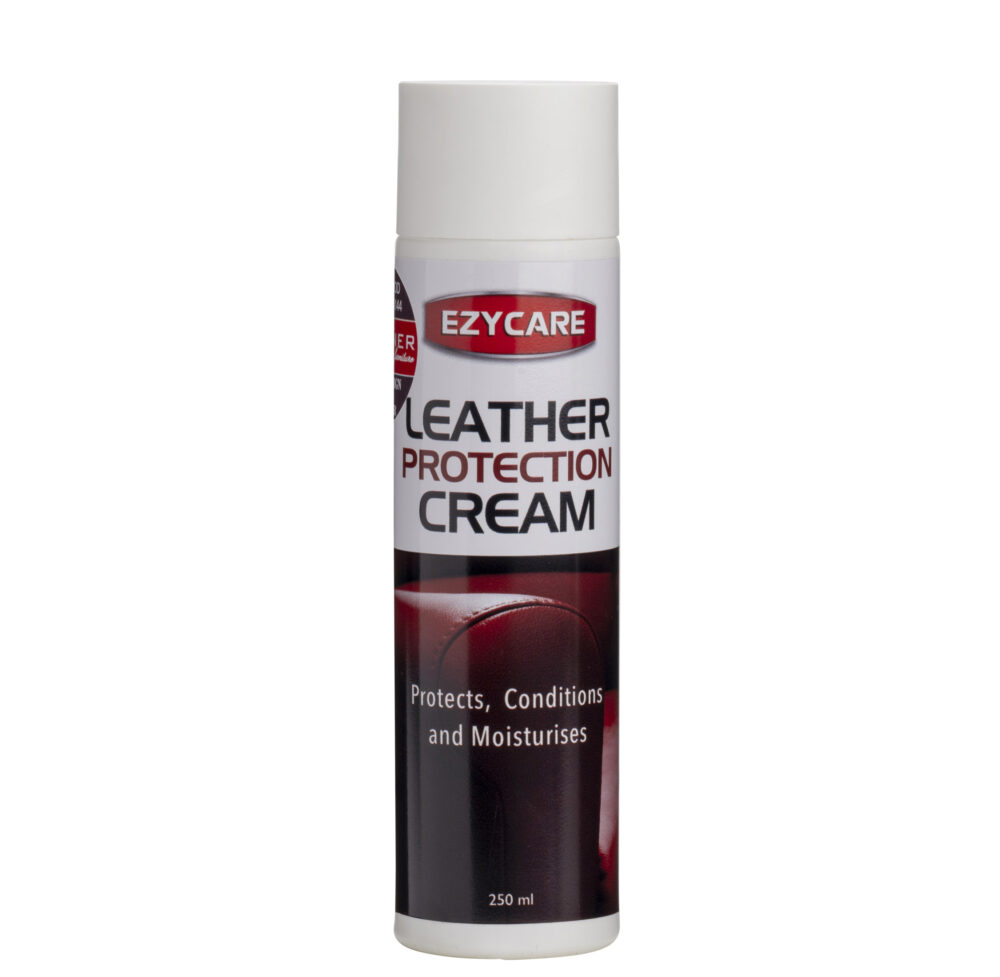 Easy care leather conditioner cream for leather upholstery