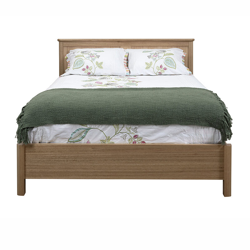 Aldgate Bed Low - solid timber furniture adelaide