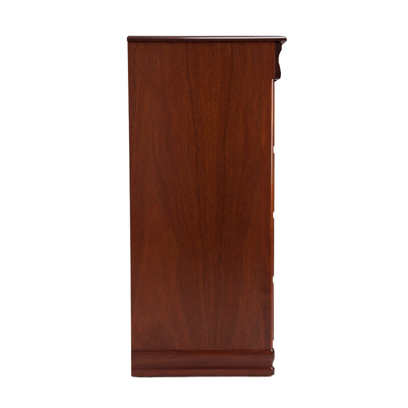 mahogany tallboy - side - bedroom furniture adelaide