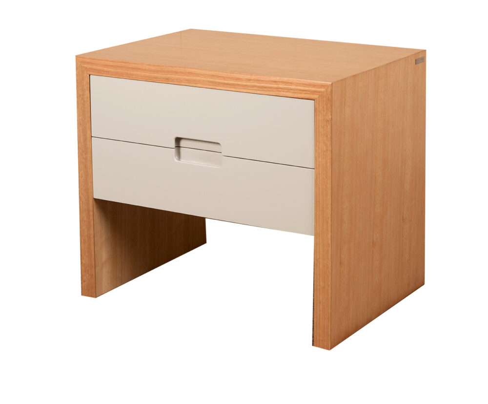 McLaren - bedside tables adelaide - white