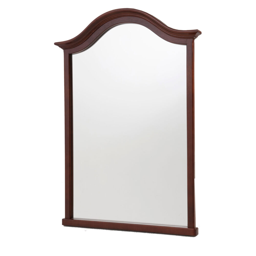 mid mahogany - vaucluse mirror - solid timber dresser bedroom furniture