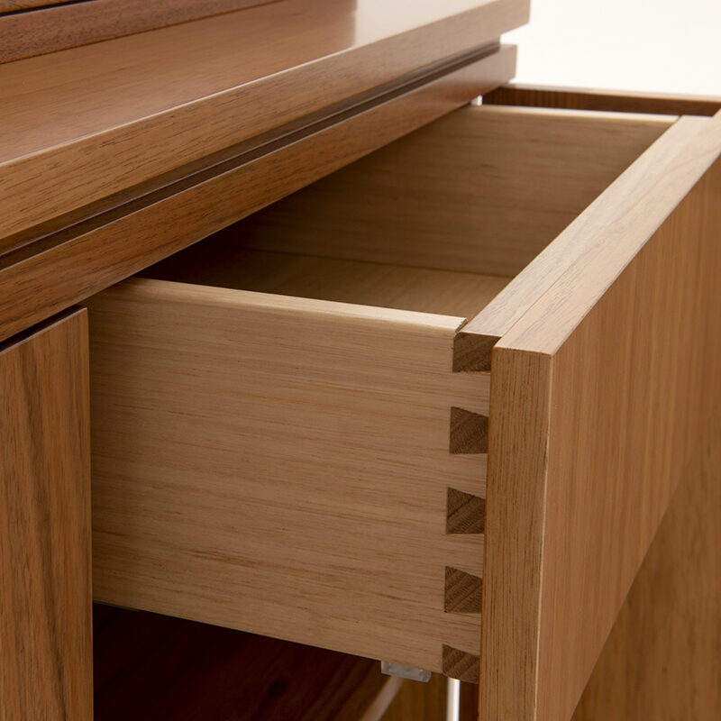 Neo display buffet cabinet - drawer detail
