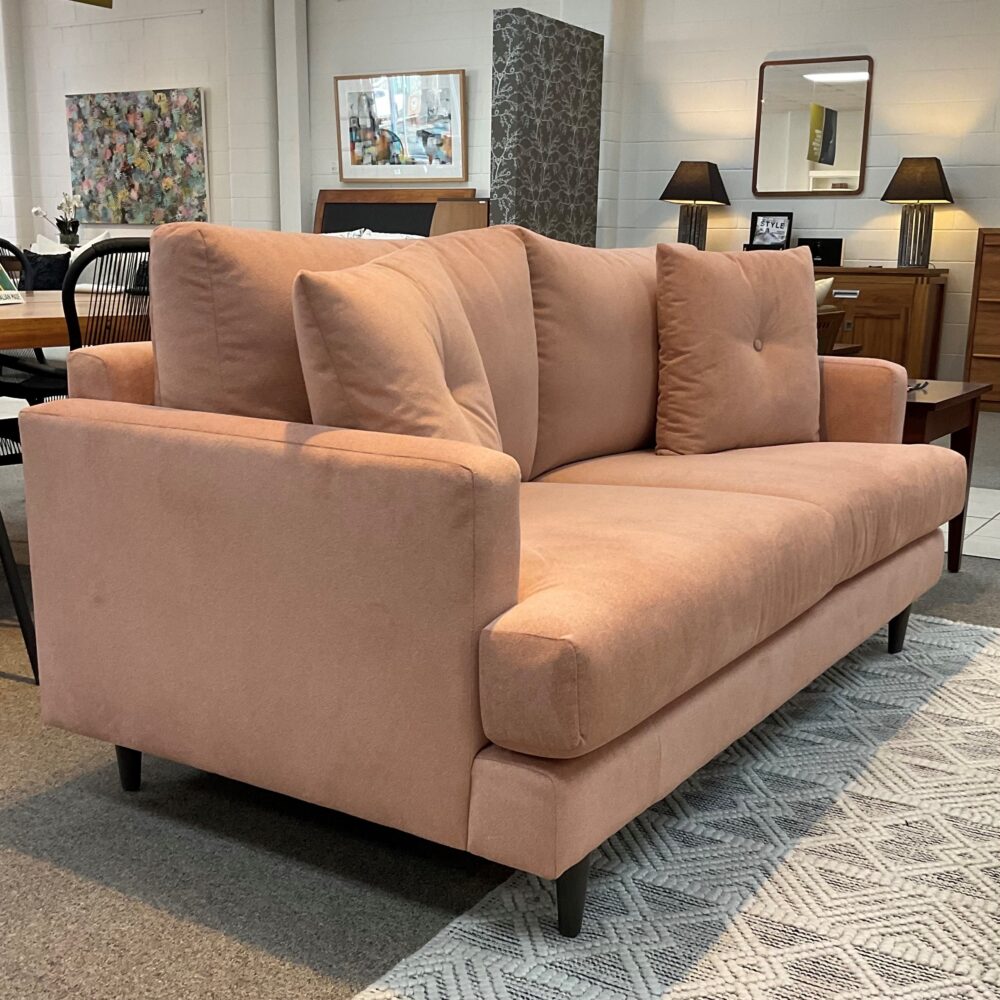 Molmic Crawford - 3 Seater fabric couch adelaide - side view