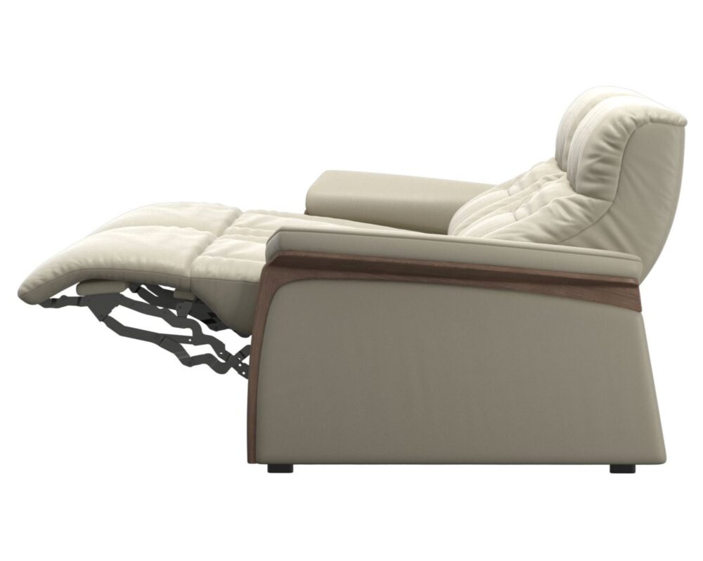 Stressless Mary sofa adelaide - side fully reclined