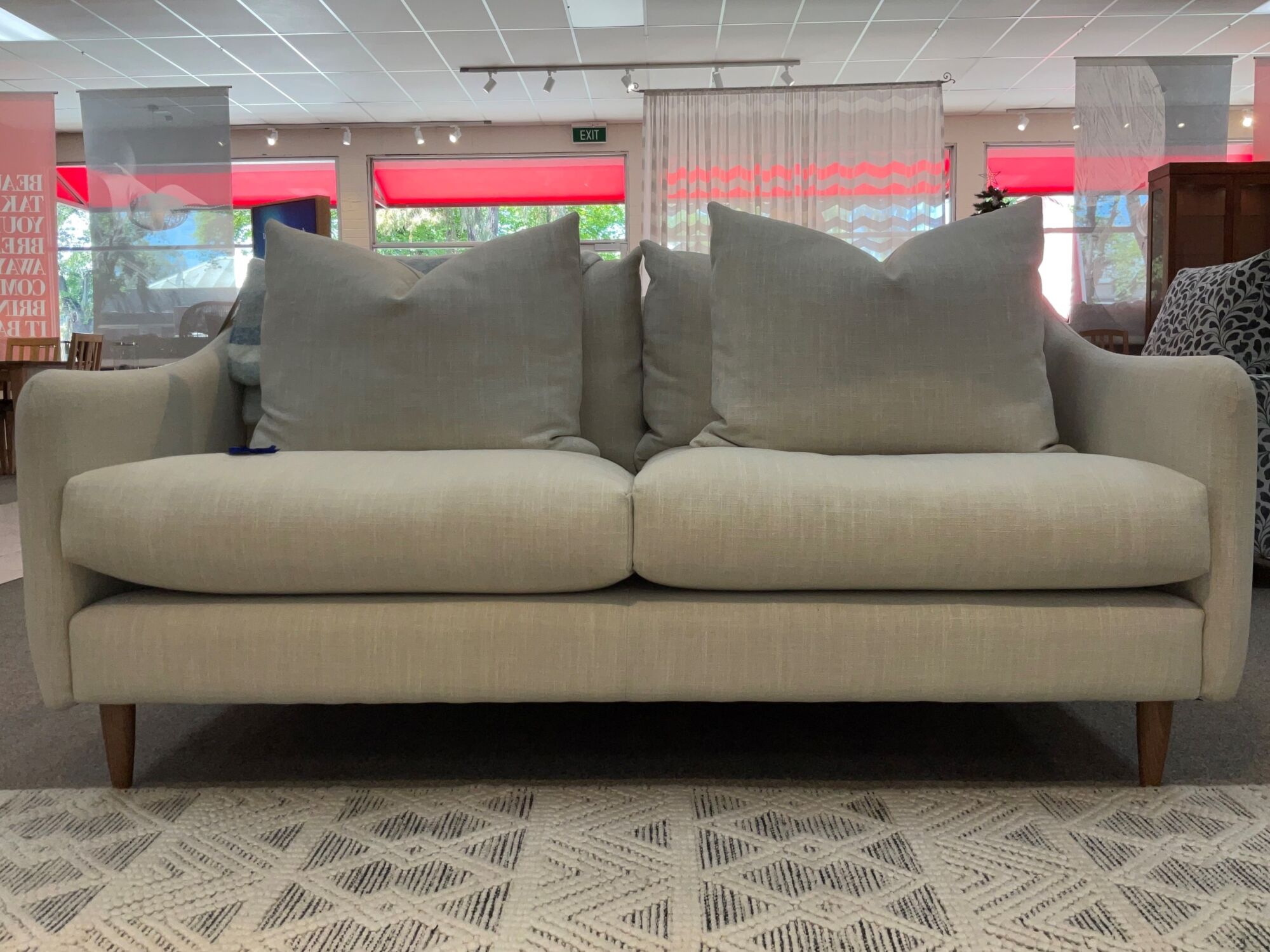 Molmic Floyd 2.5 Seater Fabric Lounge Suite Adelaide