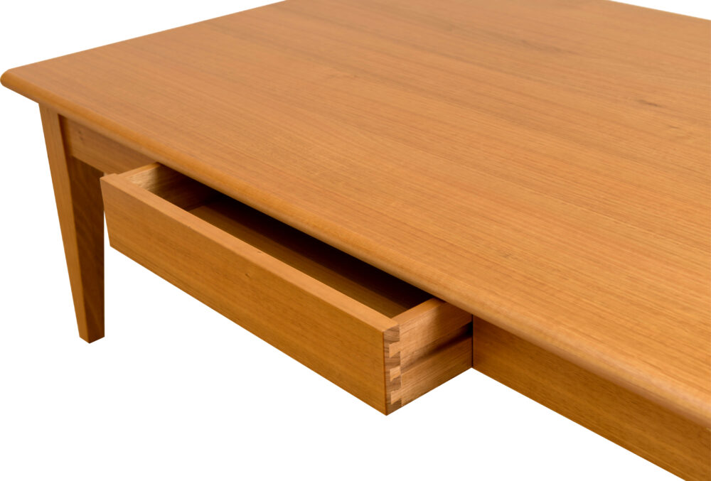 matilda Large coffee tables Adelaide -  Tasmanian messmate TM02 with drawer