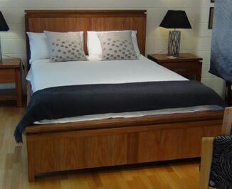 Richmond Bed in Solid Blackwood Timber