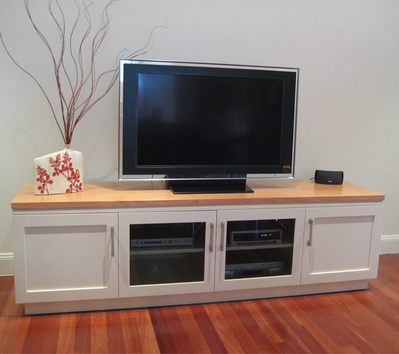 Custom tv entertainment unit Adelaide - 4 doors