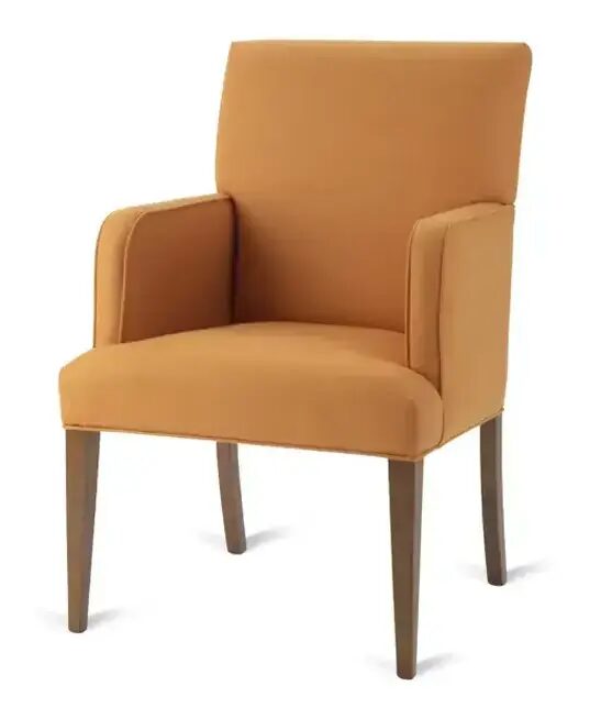 Leone carver dining chair orange
