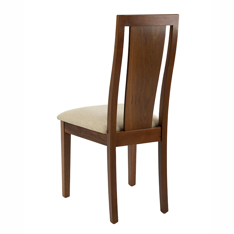 Reeves Timber Back dining chair - side view