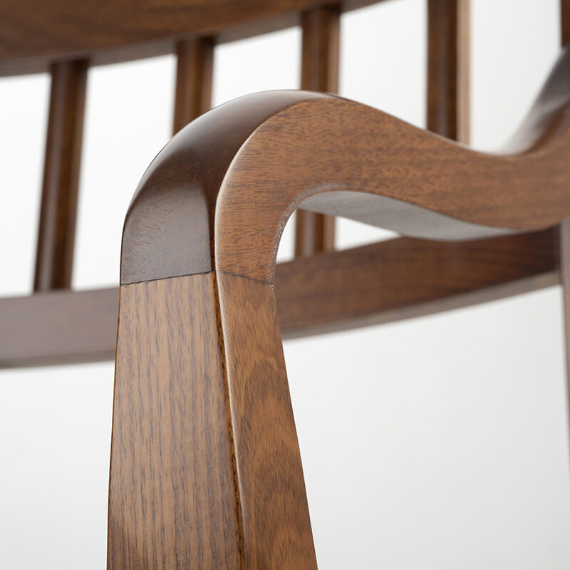 Beltana dining chair - arm detail