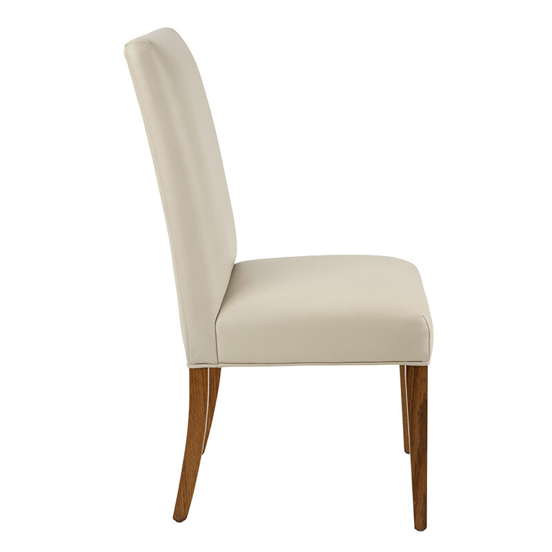 Leone High Back dining chairs - side view
