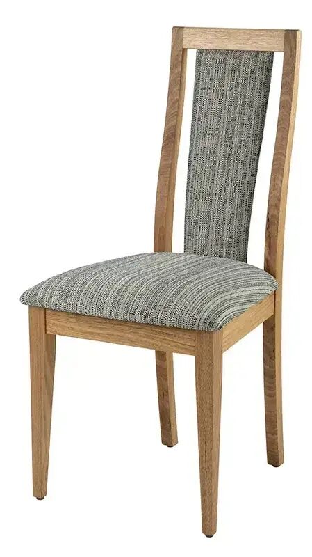 reeves upholstered back dining chair timber tasmanian messmate