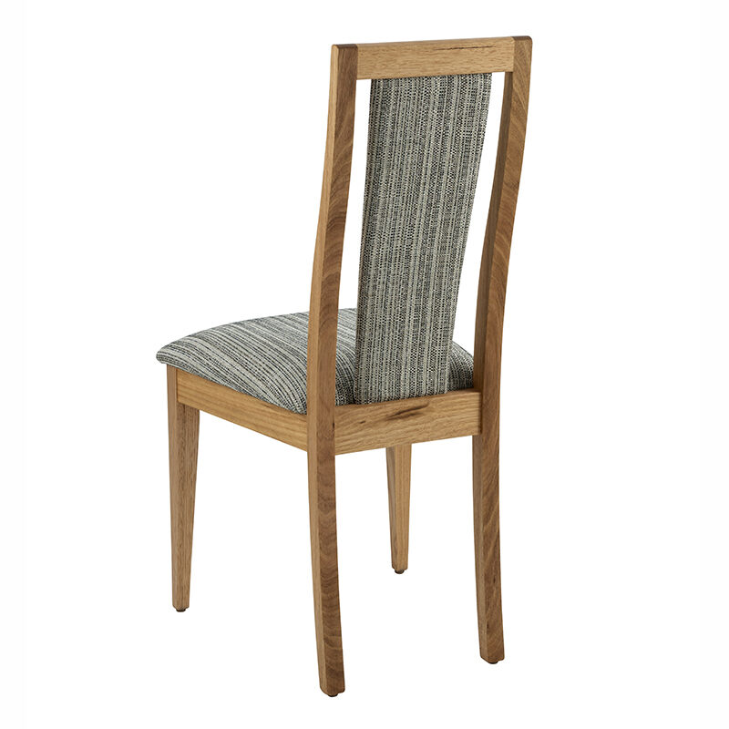 Reeves Upholstered Back dining chair - side view