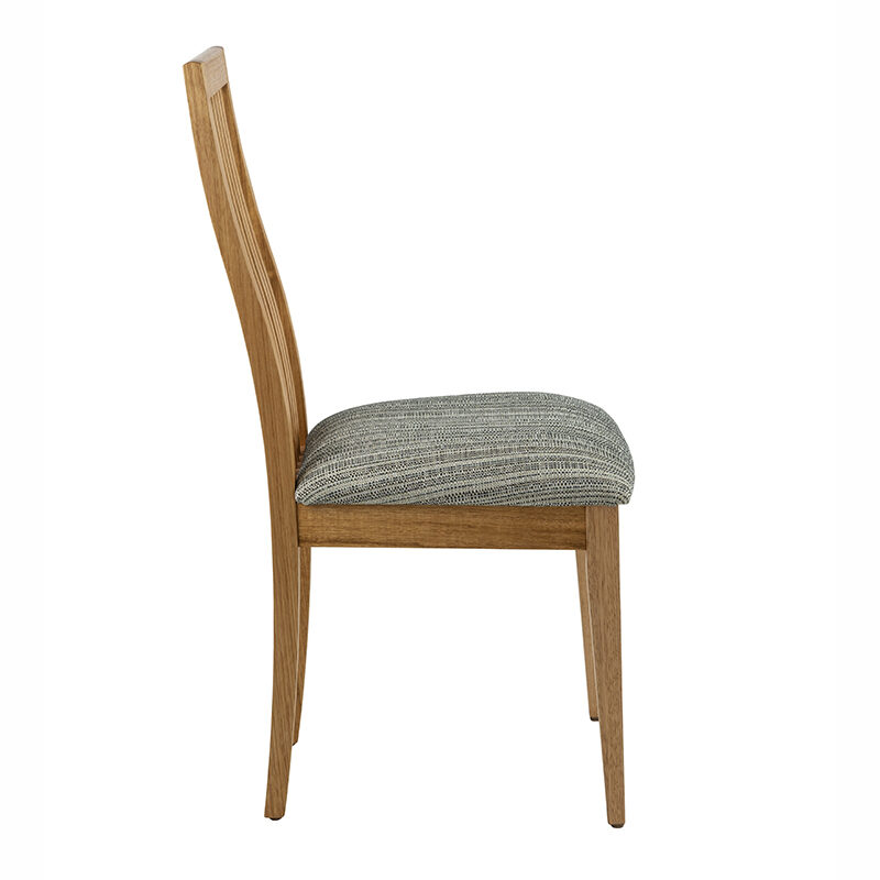 Reeves Slat Back dining chair - side view
