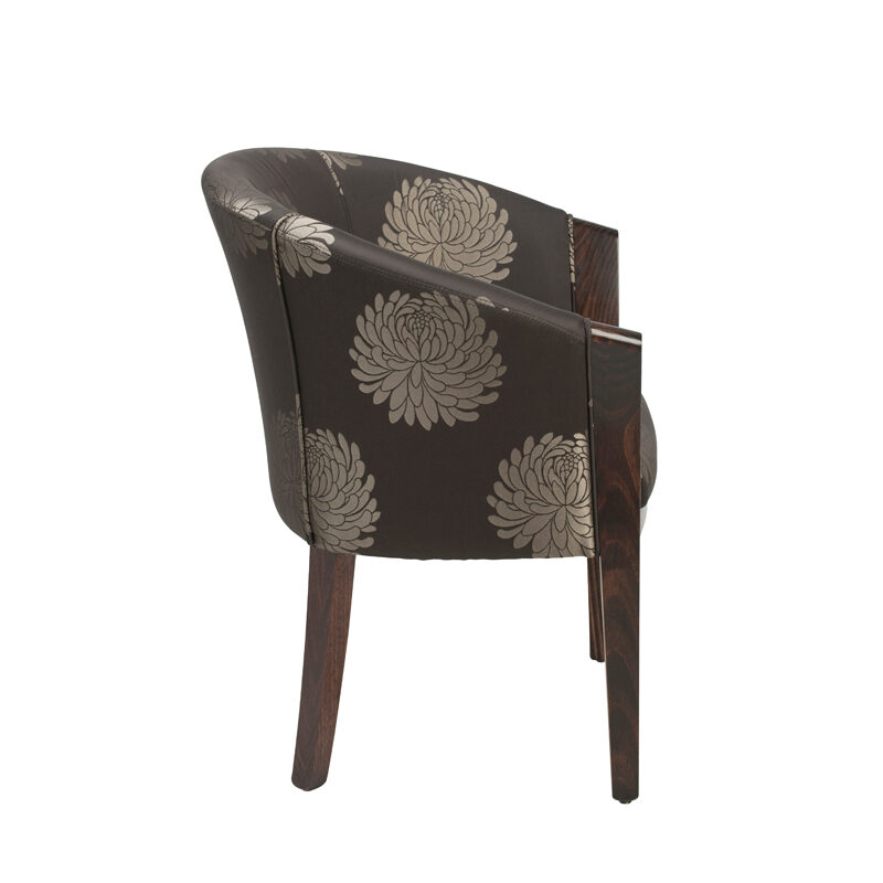 Franklin upholstered tub chair - side view