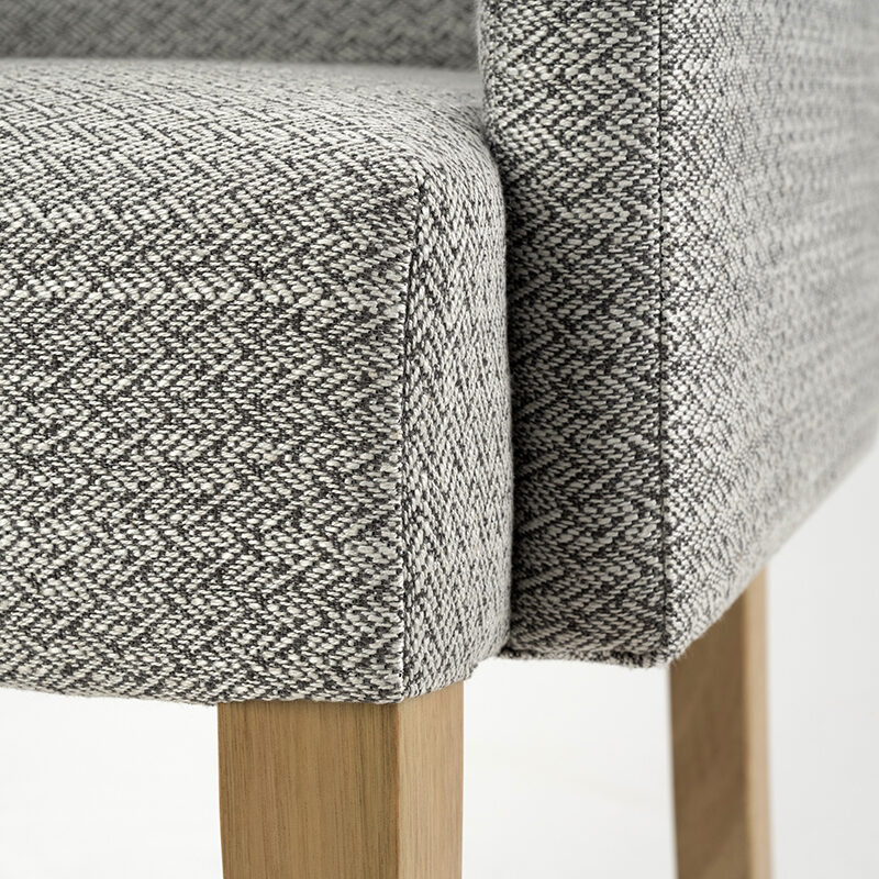McLaren Carver dining chair - padded seat detail
