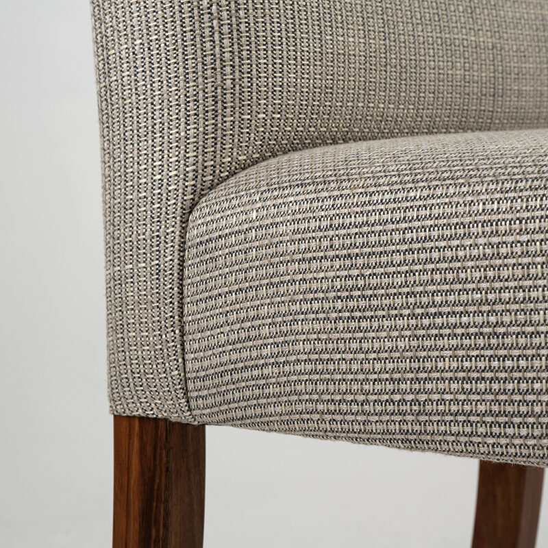 McLaren dining chair - padded seat detail