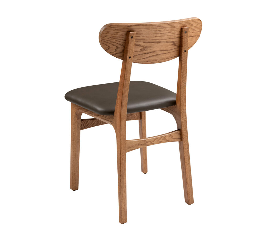 Dan dining chair - back quarter view