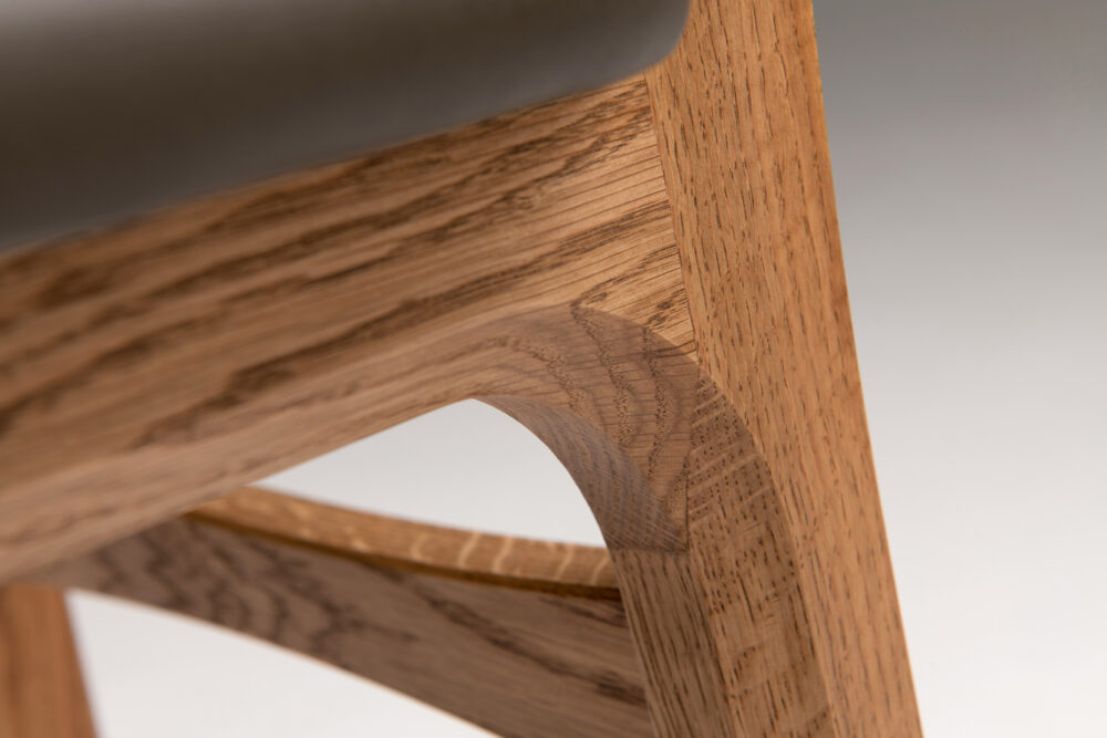 Dan dining chair - seat join detail