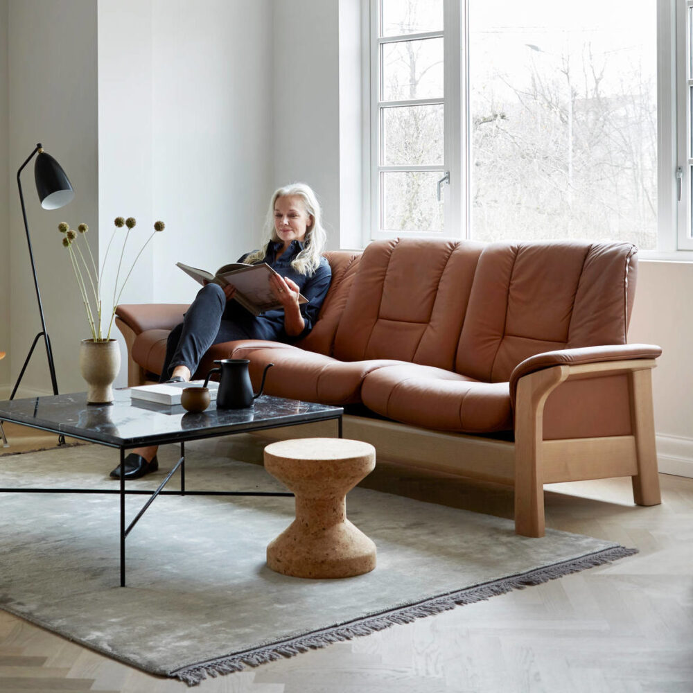 stressless recliner - solid timber furniture adelaide