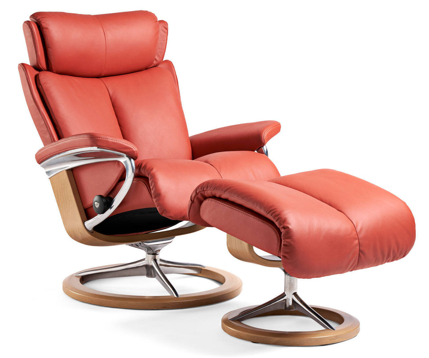 Stressless Magic recliner chair with adjustable height headrest