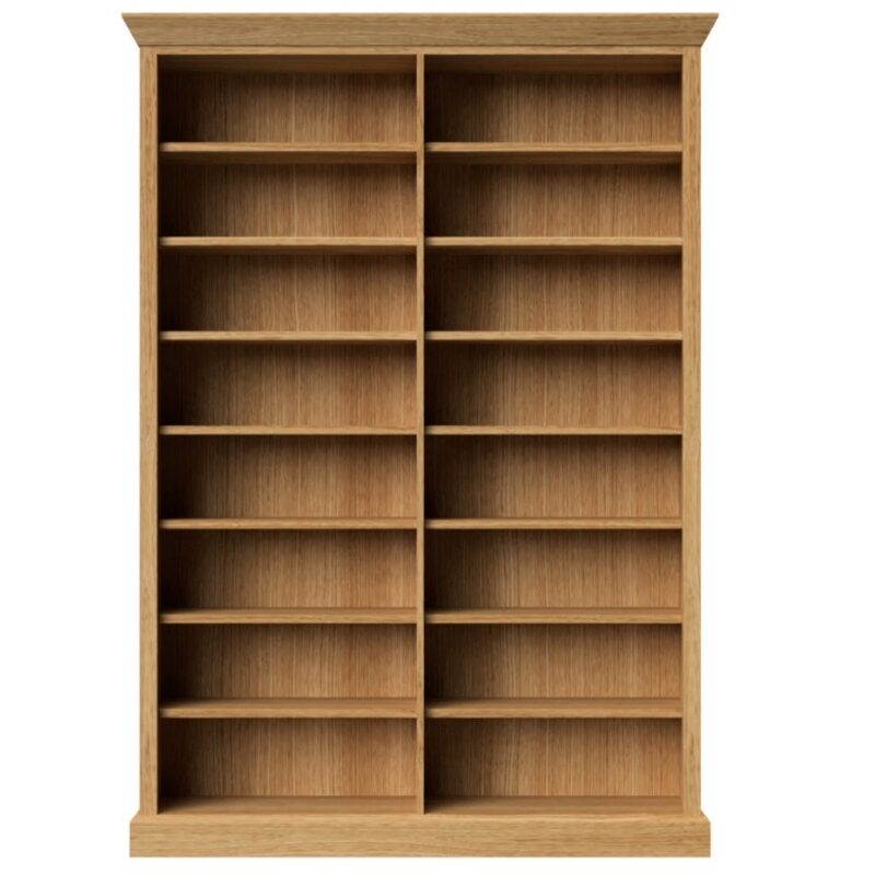 Melrose double custom bookshelves adelaide furniture manufacturer